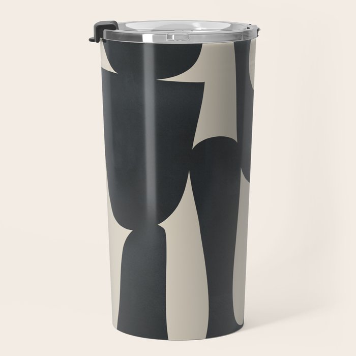 Modern Abstract Minimal Shapes 37 Travel Mug Gallery Image 3