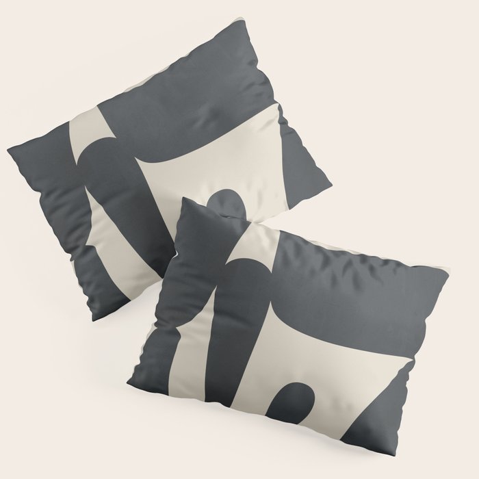 Modern Abstract Minimal Shapes 37 Pillow Sham Gallery Image 3
