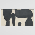 Modern Abstract Minimal Shapes 37 Desk Mat Gallery Image 3