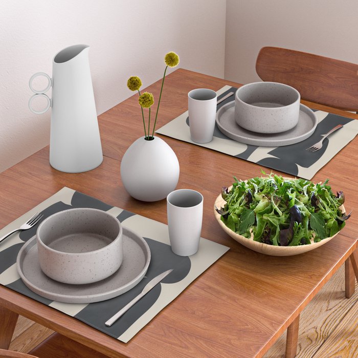 Modern Abstract Minimal Shapes 37 Placemat Gallery Image 2