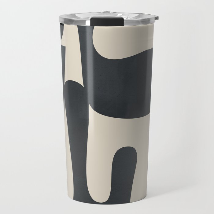 Modern Abstract Minimal Shapes 37 Travel Mug Gallery Image 1