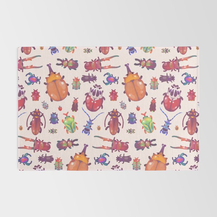 Beetle - pastel Rug Gallery Image 2