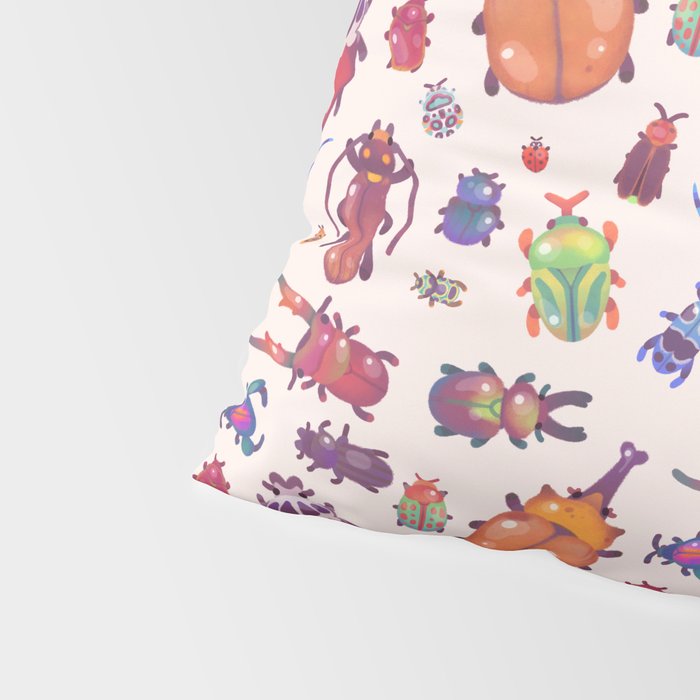 Beetle - pastel Pillow Sham Gallery Image 4