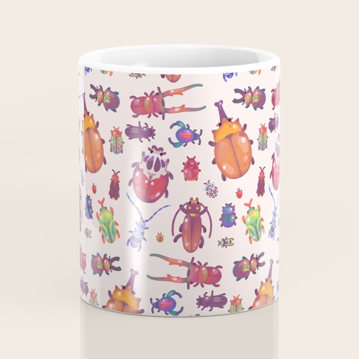 Beetle - pastel Coffee Mug Gallery Image 4