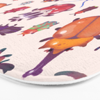 Beetle - pastel Bath Mat Gallery Image 3