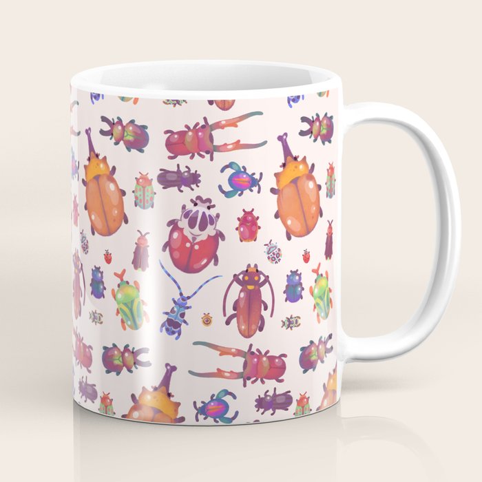 Beetle - pastel Coffee Mug Gallery Image 1