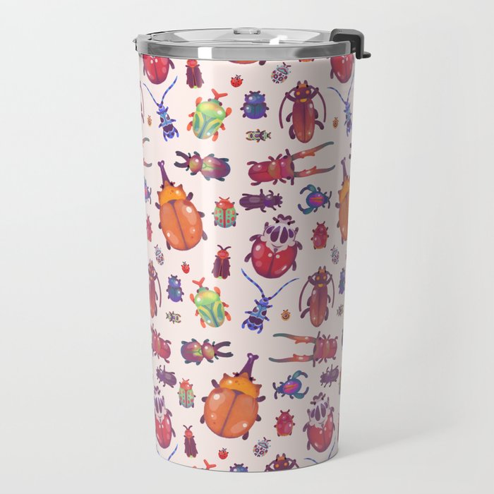 Beetle - pastel Travel Mug Gallery Image 2