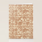 Nature Blocks - terracotta Stationery Card Gallery Image 2