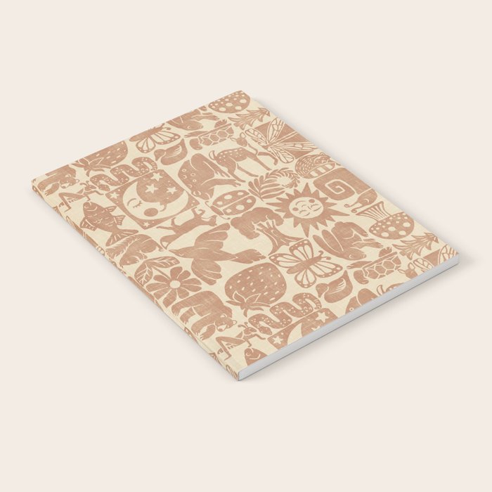 Nature Blocks - terracotta Notebook Gallery Image 2