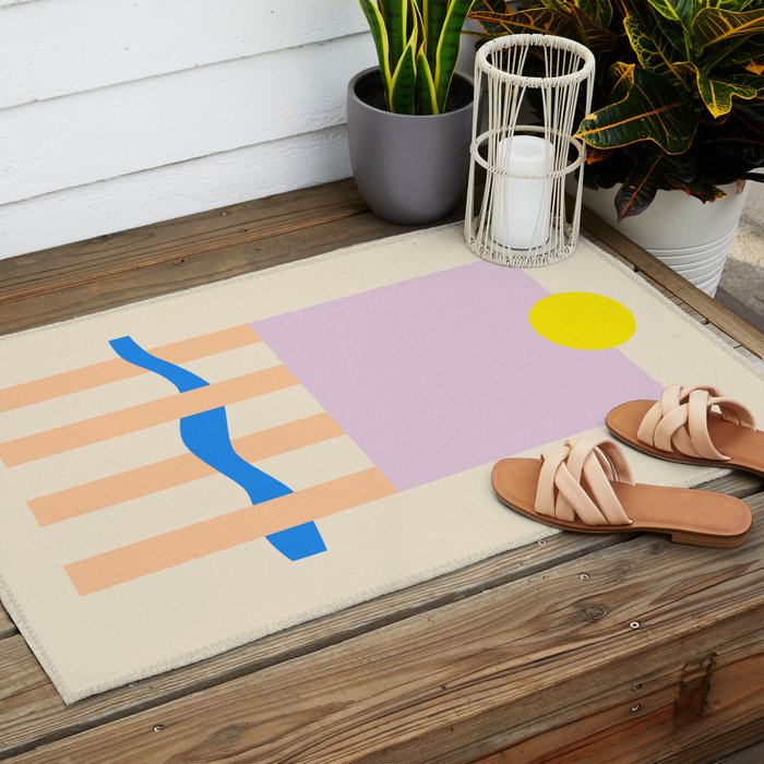 TABLE  Outdoor Rug Gallery Image 2