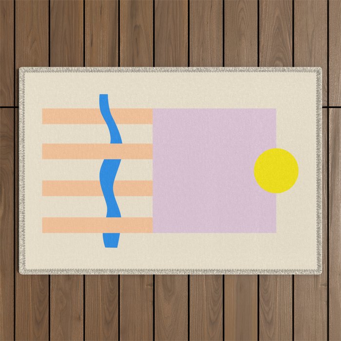 TABLE  Outdoor Rug Gallery Image 1