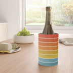 Gradient Arch X Bright Rainbow Mid Century Modern Rainbow Wine Chiller Gallery Image 4