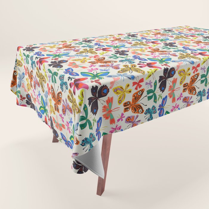 Exist To Be Happy Tablecloth Gallery Image 1