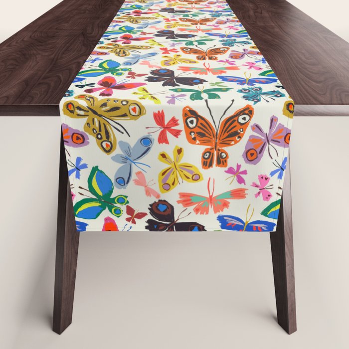 Exist To Be Happy Table Runner Gallery Image 1