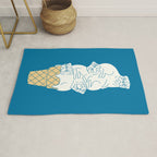 Pug Ice Cream Rug Gallery Image 1