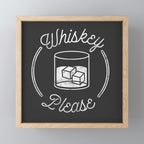 Whiskey Please 2 Mini Art Print Gallery Image 1