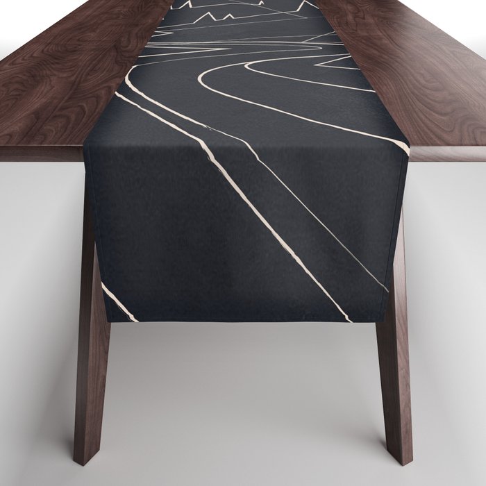 Minimalist Landscape 3 Table Runner Gallery Image 1