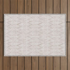 Feather Ikat - Taupe Outdoor Rug Gallery Image 1