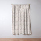 Feather Ikat - Taupe Window Curtain Gallery Image 3