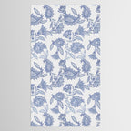 Oriental classic floral paisley - Delft Blue Tablecloth Gallery Image 2