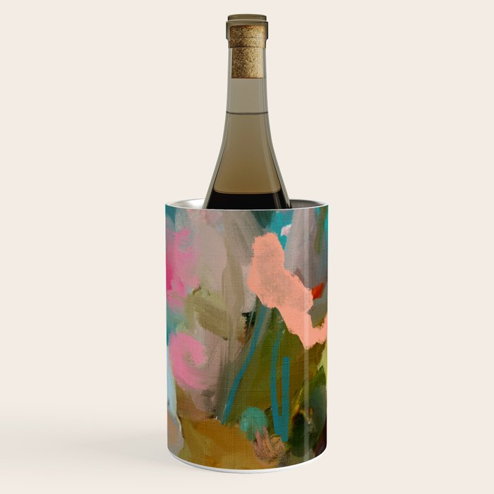 floral abstract 1 22 Wine Chiller Gallery Image 3
