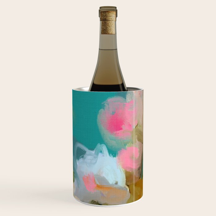 floral abstract 1 22 Wine Chiller Gallery Image 1