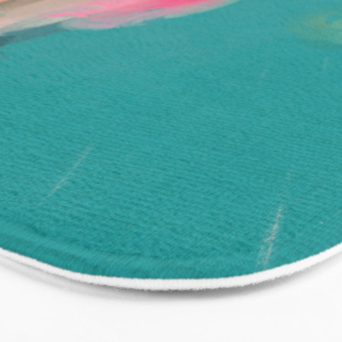 floral abstract 1 22 Bath Mat Gallery Image 3