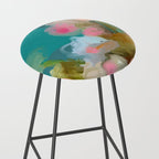 floral abstract 1 22 Stool Gallery Image 2