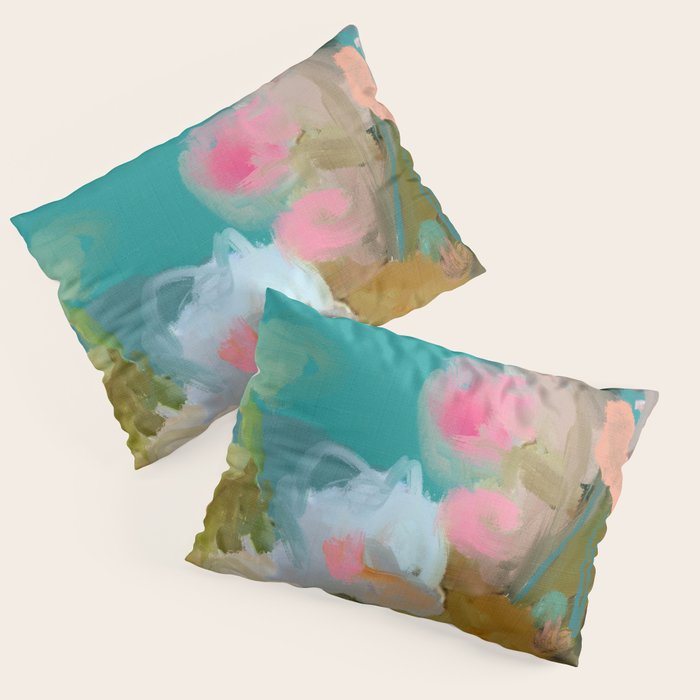 floral abstract 1 22 Pillow Sham Gallery Image 3