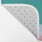floral abstract 1 22 Bath Mat Gallery Image 2