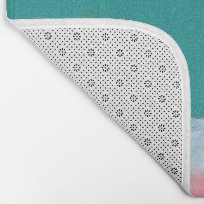 floral abstract 1 22 Bath Mat Gallery Image 2