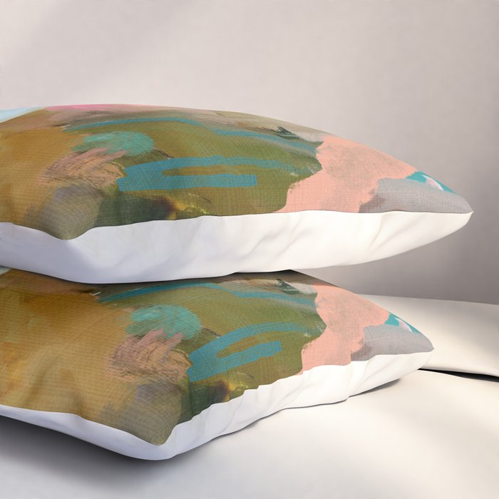 floral abstract 1 22 Pillow Sham Gallery Image 3