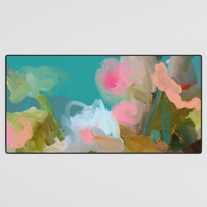 floral abstract 1 22 Desk Mat Gallery Image 3