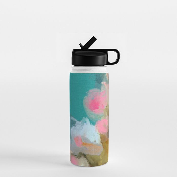 floral abstract 1 22 Water Bottle Gallery Image 1