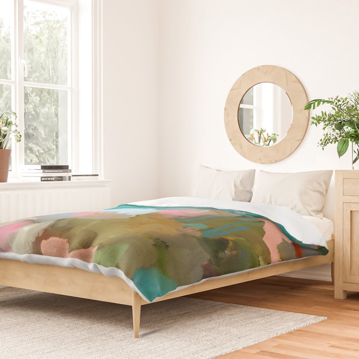 floral abstract 1 22 Duvet Cover Gallery Image 2