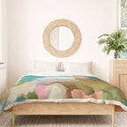 floral abstract 1 22 Duvet Cover Gallery Image 3