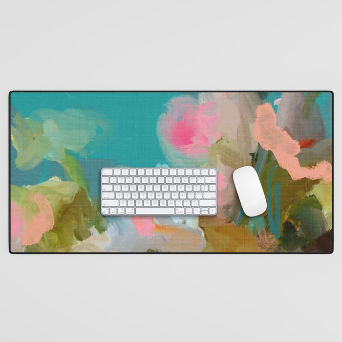 floral abstract 1 22 Desk Mat Gallery Image 1
