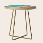 floral abstract 1 22 Side Table Gallery Image 1
