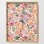 Simple colorful floral CWP Serving Tray Gallery Image 1