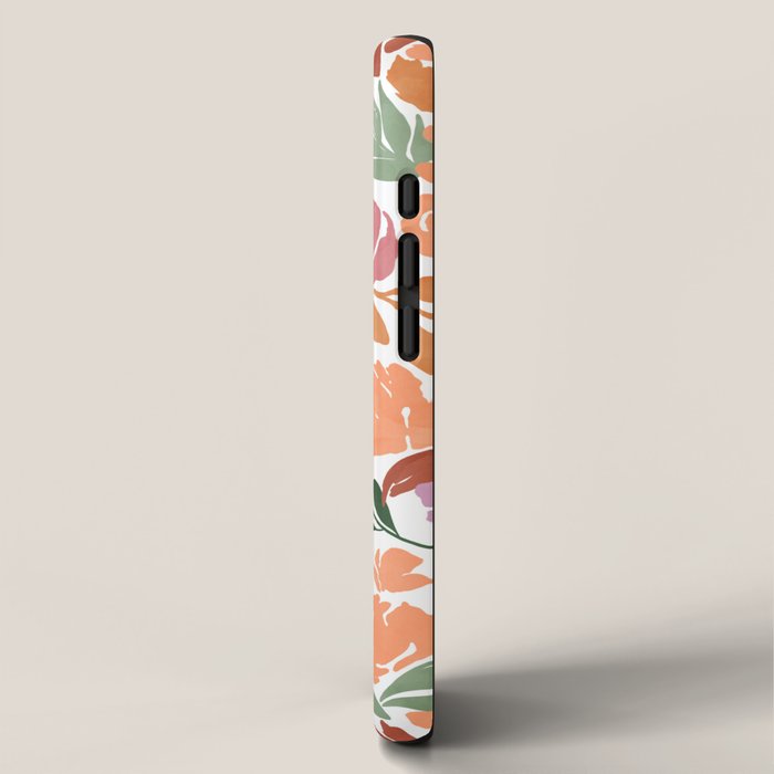 Simple colorful floral CWP iPhone Case Gallery Image 2