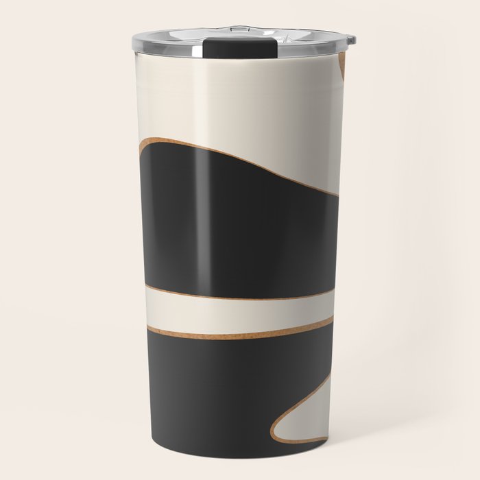 Minimalist Abstract Landscape 2 Travel Mug Gallery Image 1