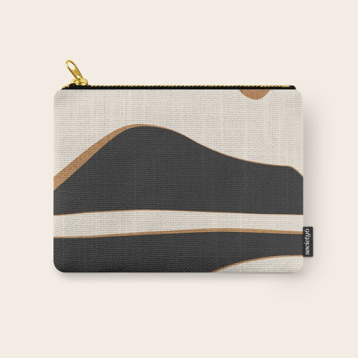 Minimalist Abstract Landscape 2 Carry All Pouch Gallery Image 1
