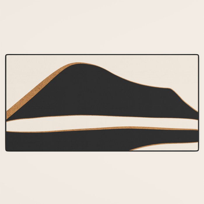 Minimalist Abstract Landscape 2 Desk Mat Gallery Image 3