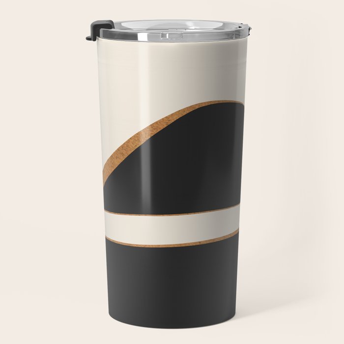 Minimalist Abstract Landscape 2 Travel Mug Gallery Image 3