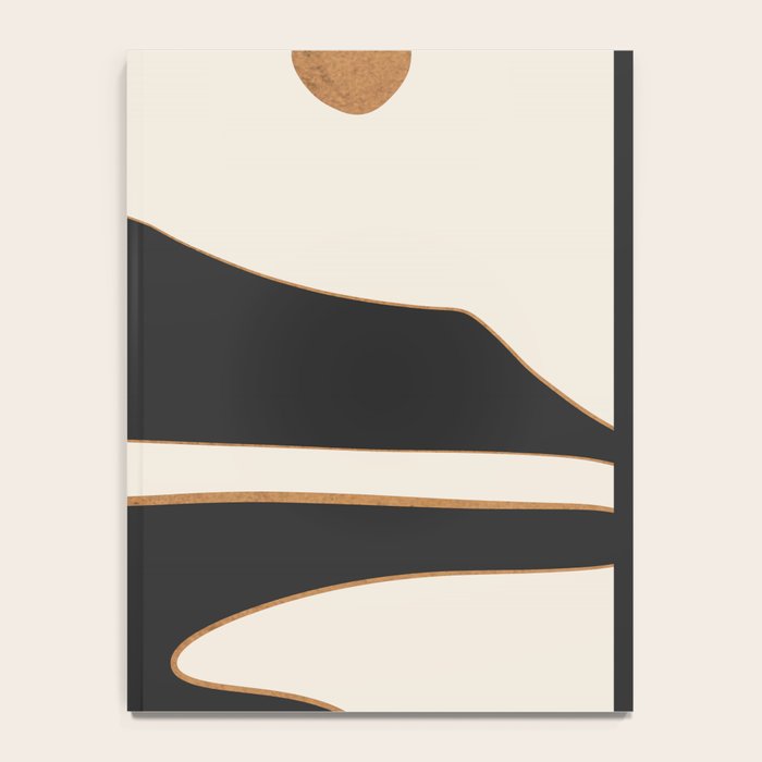 Minimalist Abstract Landscape 2 Notebook Gallery Image 4