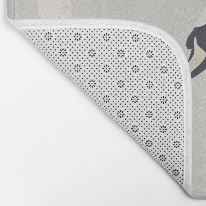 White Swans Bath Mat Gallery Image 2