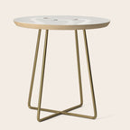 White Swans Side Table Gallery Image 1