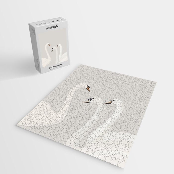 White Swans Jigsaw Puzzle Gallery Image 2