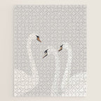 White Swans Jigsaw Puzzle Gallery Image 1