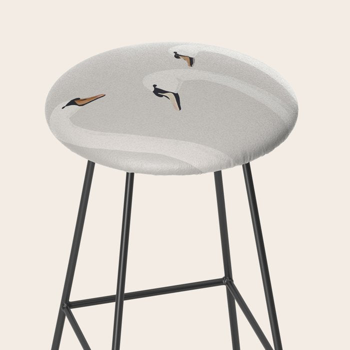 White Swans Stool Gallery Image 2
